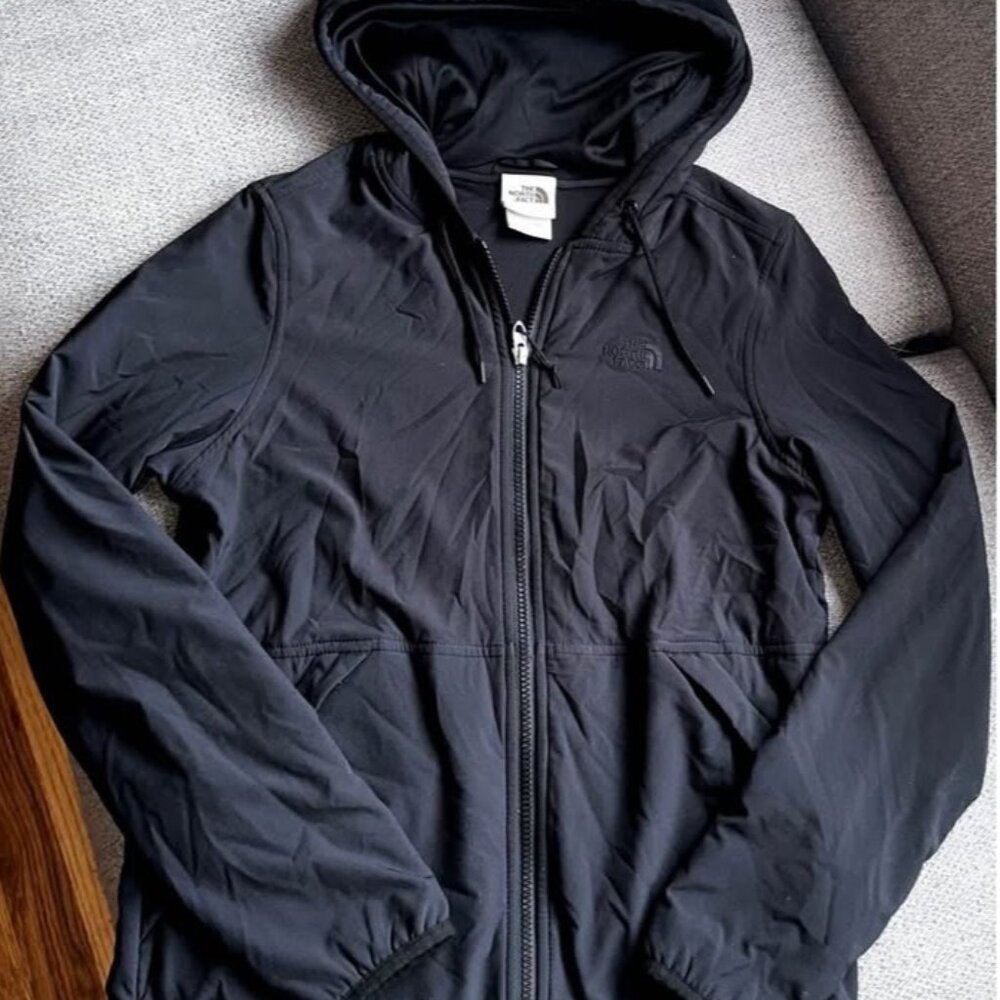 The North Face Mountain sweatshirt hoodie. Black. Womens small